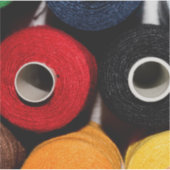 Farbige Threads Aufkleber (Vorderseite)