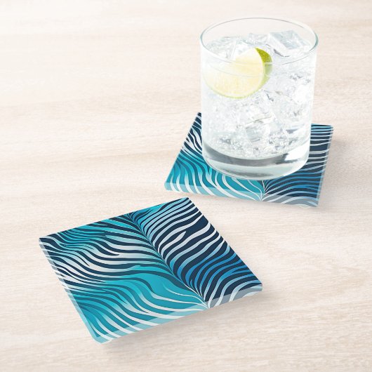 Farbige Tierdruckerei Art Untersetzer