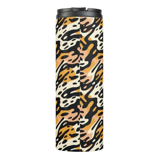 Farbige Tierwerbung 01 Thermosbecher (Rückseite)