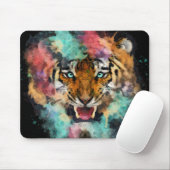 Farbige Tiger Head Mousepad (Mit Mouse)