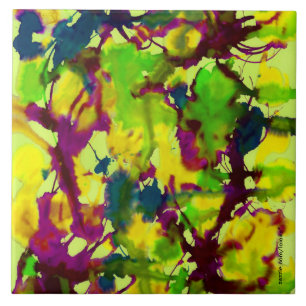 Farbige Tile Fliese