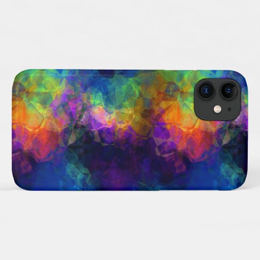 Farbige Tissue Collage Case Mate iPhone Cas (Rückseite (Horizontal))