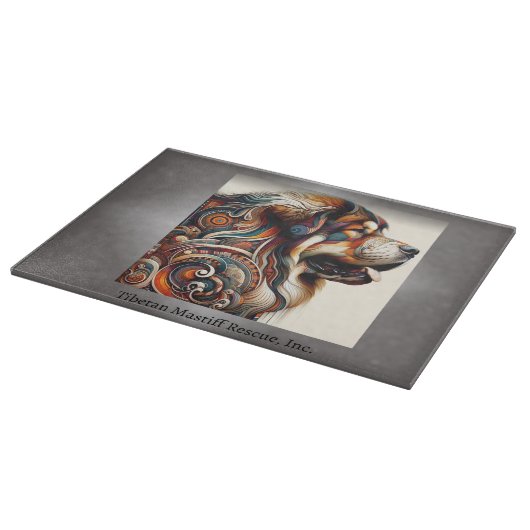 Farbige TM Head Cutting Board Schneidebrett (Ecke)