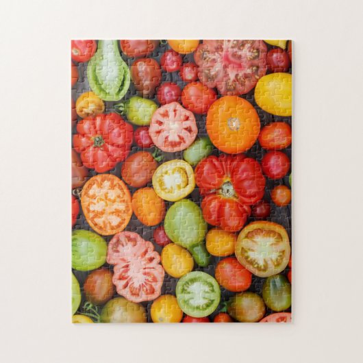 Farbige Tomaten Puzzle (Vertikal)