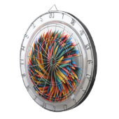 Farbige Toothpicks Metallkäfig Dartscheibe (Vorderseite rechts)