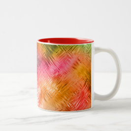 Farbige Tourmaline-Brillen-Textur Zweifarbige Tasse