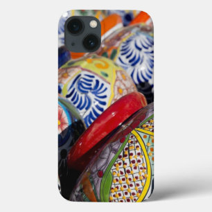 Farbige traditionelle handbemalte mexikanische Töp Case-Mate iPhone Hülle