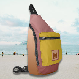 Farbige Tragetasche für Männer Crossbody Bag