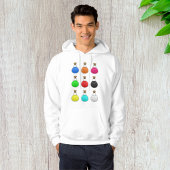 Farbige Tränke Mens Hoodie
