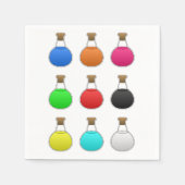 Farbige Tränke Papier Napkins Serviette (Vorderseite)