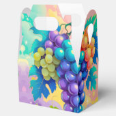 Farbige Trauben Geschenkschachtel (Geöffnet)