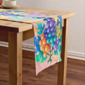 Farbige Trauben Kurzer Tischläufer (Beispiel)