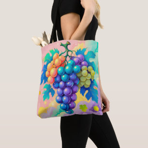 Farbige Trauben Tasche