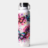 Farbige Traum-Wasserflasche Trinkflasche (Rückseite)