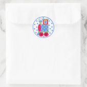 Farbige Tray Baby Aufkleber (Tasche)