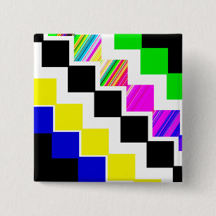 Farbige Treppe Button