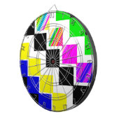 Farbige Treppe Dartscheibe (Vorderseite rechts)