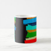 Farbige Treppe Kaffeetasse (Mittel)