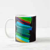 Farbige Treppe Kaffeetasse (Links)