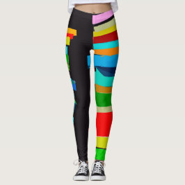 Farbige Treppe Leggings