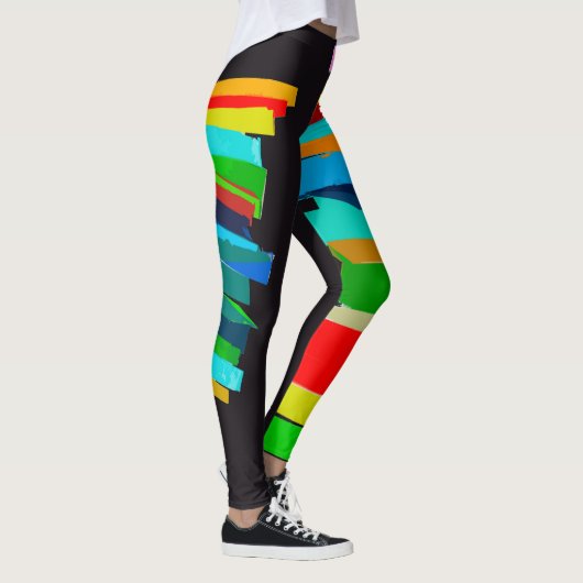 Farbige Treppe Leggings (Rechts)