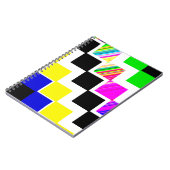 Farbige Treppe Notizblock (Linke Seite)