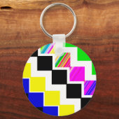 Farbige Treppe Schlüsselanhänger (Vorderseite)