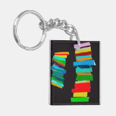 Farbige Treppe Schlüsselanhänger (Vorderseite links)