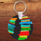 Farbige Treppe Schlüsselanhänger (Vorderseite)