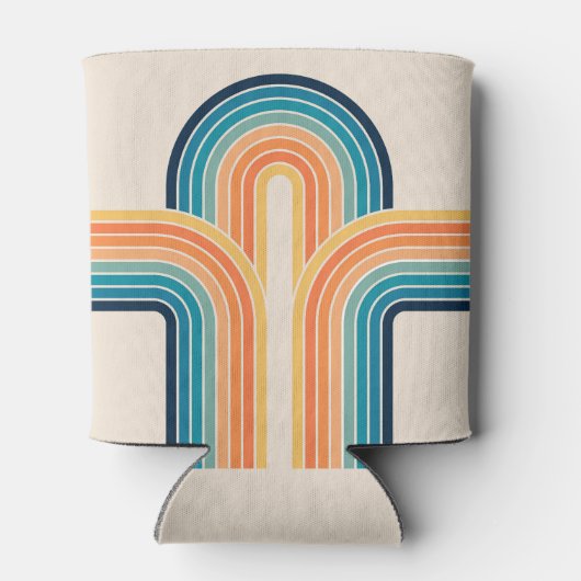 Farbige Triple-Retro-Arkaden Dosenkühler (Rückseite)