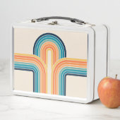 Farbige Triple-Retro-Arkaden Metall Brotdose (Beispiel)