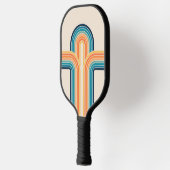 Farbige Triple-Retro-Arkaden Pickleball Schläger (Links)