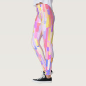 Farbige Tropfen Leggings (Links)