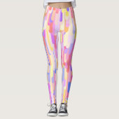 Farbige Tropfen Leggings (Vorderseite)