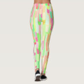 Farbige Tropfen Leggings (Rückseite)