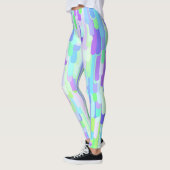 Farbige Tropfen Leggings (Links)