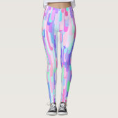 Farbige Tropfen Leggings (Vorderseite)