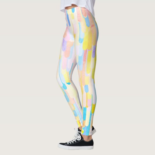 Farbige Tropfen Leggings (Links)