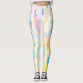 Farbige Tropfen Leggings (Vorderseite)