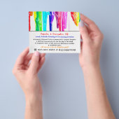 Farbige Tropfen, Maler und Dekorator Flyer (Gruppe)