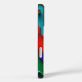 Farbige Tropffarbe Case-Mate iPhone Hülle (Rückseite / Rechts)