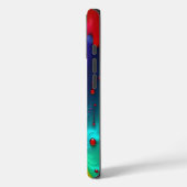 Farbige Tropffarbe Case-Mate iPhone Hülle (Rückseite / Links)