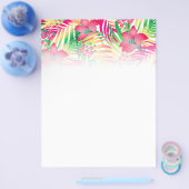 Farbige tropische Blume Flyer (Einzeln)