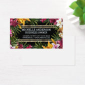 Farbige tropische Blumen (Schreibtisch)