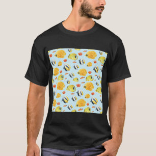 Farbige tropische Fische Meeresleben T-Shirt