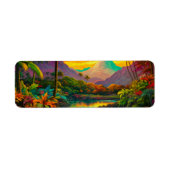 Farbige tropische Inselparadies (Vorne)