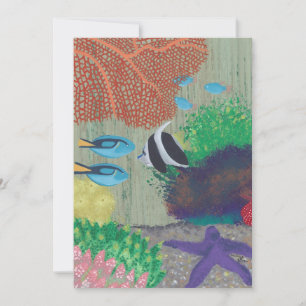 Farbige tropische Party Einladungen