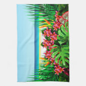 Farbige tropische Wohngestaltung Küche Handtuch (Vertikal)