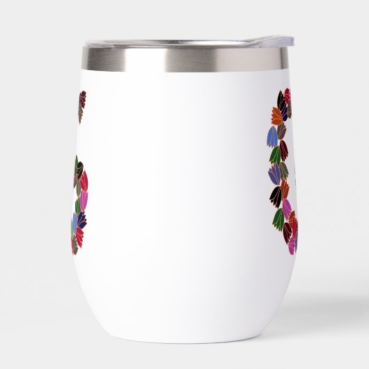 Farbige Tulip Lettered "G" (Links)