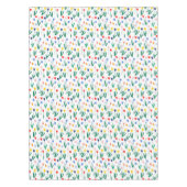 Farbige Tulips Tischdecke (Vorderseite)